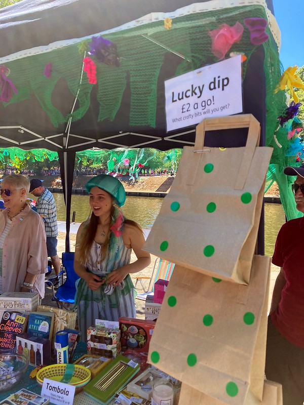 Our fundraising stall in 2022 included lucky dips and tombolas