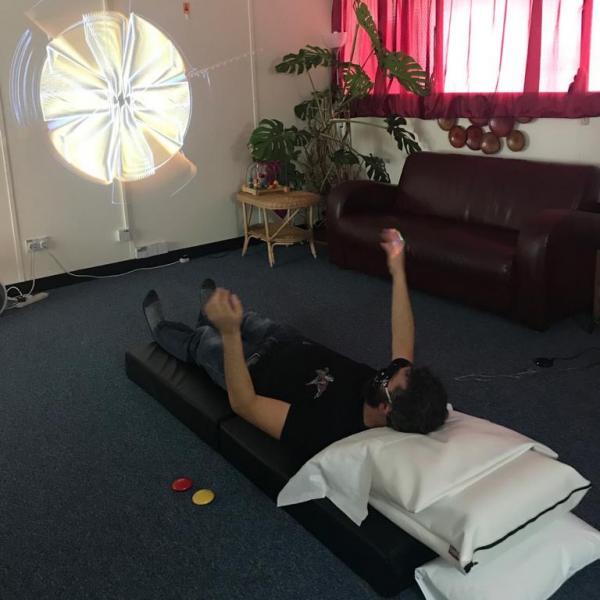 A photo of an iMUSE participant in a session at our new venue in York