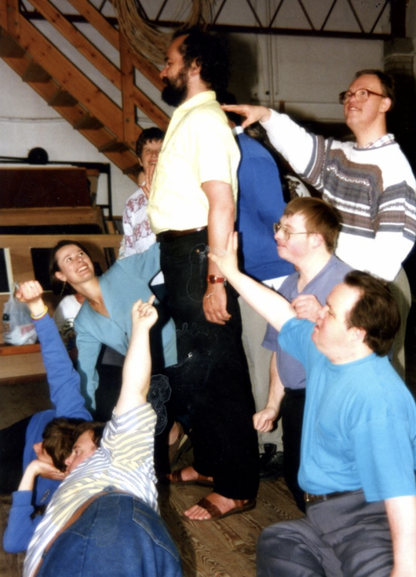 Hands & Voices in rehearsals for A Midsummer Night's Dream