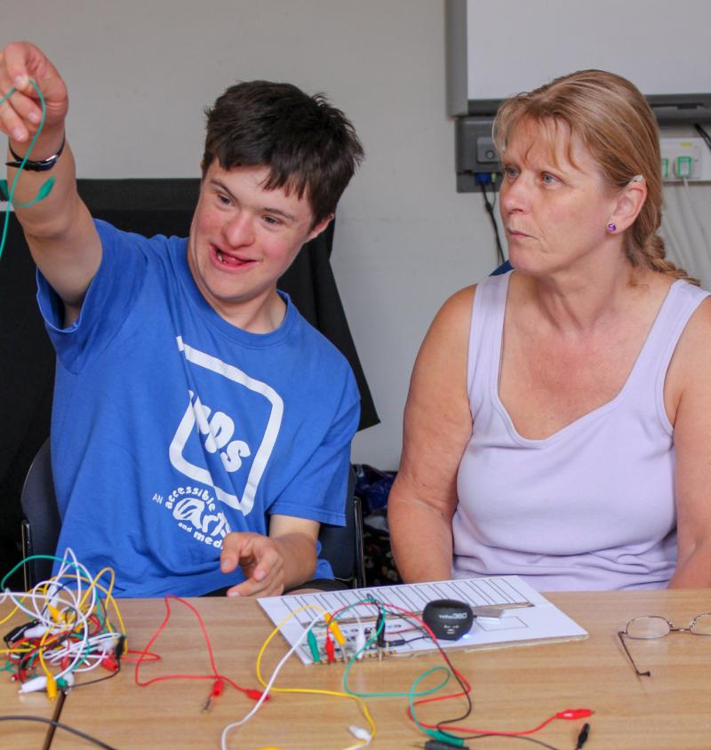 IMPs member taking part in one of our Mediale Summer workshops